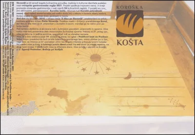 SLOVENIJA - EVROPSKA GASTRONOMSKA REGIJA 2021